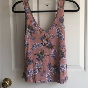 American Eagle Floral Tank Top